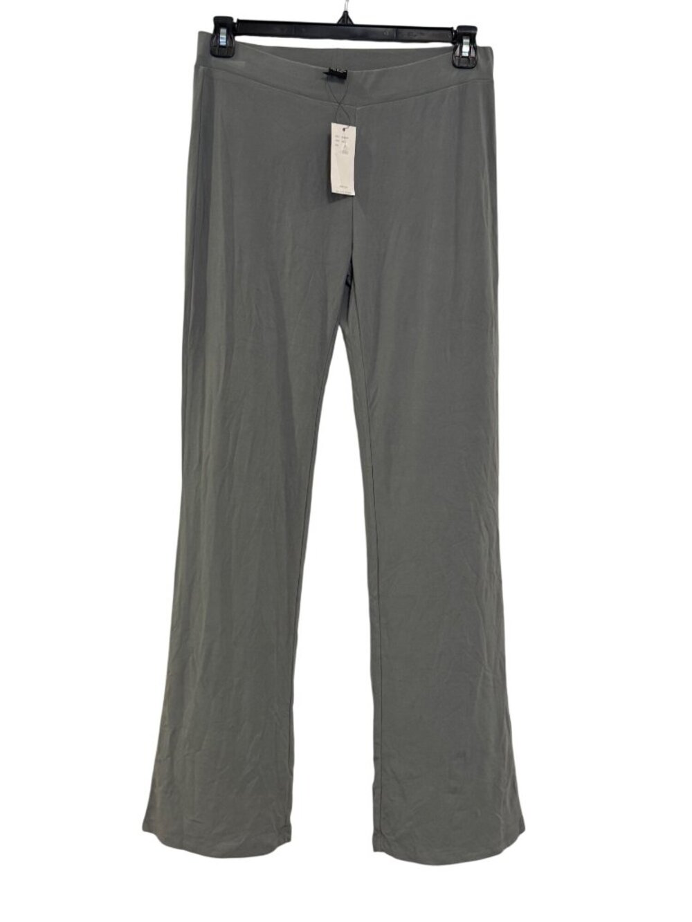BCBGMaxAzria Womens Grey Wide-Leg Stretch Pants Size M New With Tags